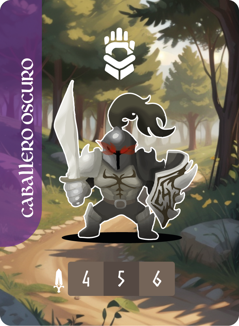 Carta de bestia Humano: Caballero Oscuro